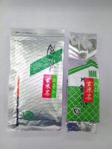 時田園高島平店の抹茶入玄米茶は、玄米茶に抹茶をブレンドしたお茶で、 玄米の香ばしい風味とお茶の味が口に残ります。