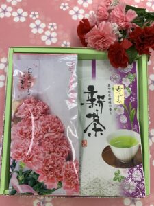 板橋区高島平にあります㈱時田園の母の日新茶は、プレゼントに大人気です