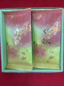 秋のお茶「千秋」新発売！普通蒸し茶は香り・旨味がよく大人気！！　購入は板橋区高島平にある、やまもりチェーンお茶の時田園です